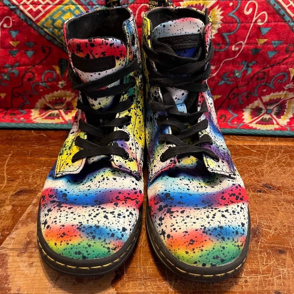 colorful doc martens